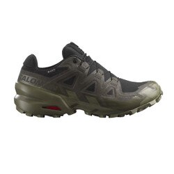 Salomon Speedcross 6 GTX Trail Running Shoe Men's in Black Peat